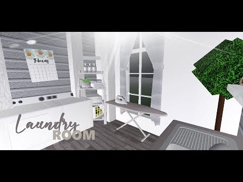 Small Laundry Room | Speed-build | ROBLOX: Welcome To Bloxburg - YouTube