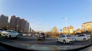 Driving in Zhengzhou, Henan, China. 駕車旅行/自駕游在中國河南省鄭州市