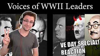 Reacting to the Voices of WW2 Leaders! VE Day Celebration!