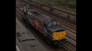 37884 on a light engine move