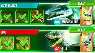 LOOKING FOR BLUE VS MOSASAURUS | HT GAME