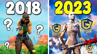 5 Years of Competitive Fortnite Progression..
