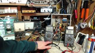 Vacuum Tube PA Amplifier Video #14 - Plate Current Measurements