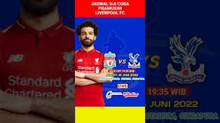 Liverpool FC vs Crystal Palace Singapura Hari ini Live O Channel