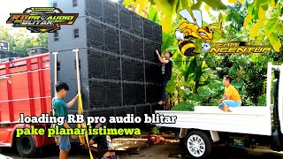 loading... RB pro audio blitar persiapan karnaval sedekah bumi desa Keling utara