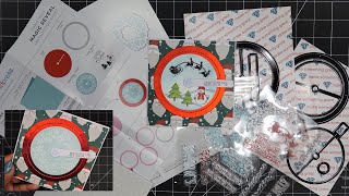 Diamond Press Christmas Magic Reveal Interactive Card Stamps \u0026 Dies Review Tutorial! So Cool!