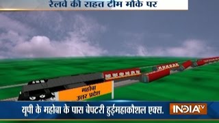 12 injured after Mahakoshal Express derails near Mahoba, UP