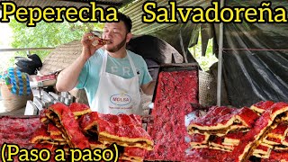 como hacer PEPERECHA Salvadoreña. (receta facil)