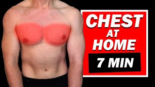 Get BIGGER CHEST at Home (No Equipment Workout)
