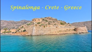 Spinalonga - Crete - Greece in 4K