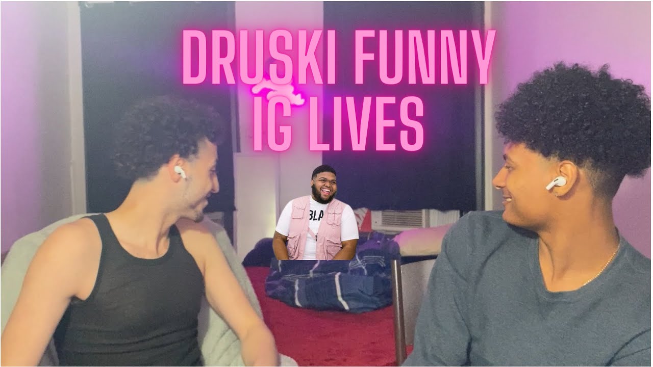 MnB React: Funny Druski IG Lives - YouTube