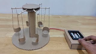 School Science Projects | how to make carnival ride from cardboard