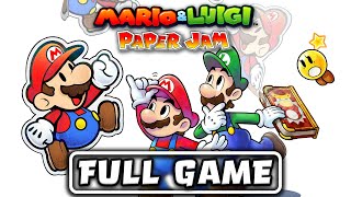 Mario \u0026 Luigi: Paper Jam HD - FULL GAME - No Commentary (Longplay)