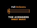 The Avengers (Theme) | Orchestral Version (Sheet Music/Full Score)