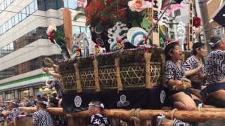 2016年博多祇園山笠『土居流～流舁き』（2016.7.10）