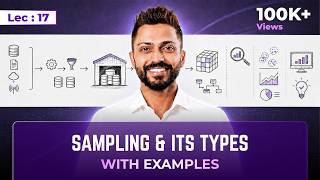 What is Sampling and It's types | Data Warehouse & Mining