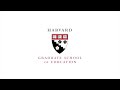 Foundations Course, Evidence – HGSE Ed.M.