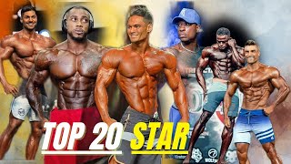 Top 20 Greatest  Men's physique  Athletes   Ranked in the World  🔥