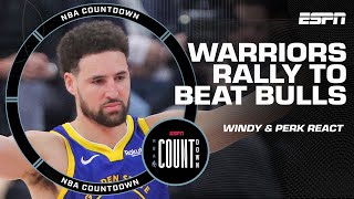 Warriors’ win vs. Bulls a ‘good first step’ – Brian Windhorst | NBA Countdown