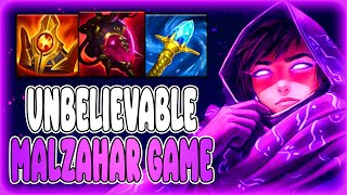 THIS BUILD IS ACTUALLY INSANE FOR MALZAHAR | Malzahar Gameplay Guide S14 - League Of Legends