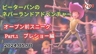 ①新エリア　ピーターパンのネバーランドアドベンチャー　【2024/05/30】