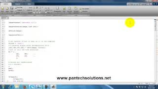 Embedded Zero Wavelet using Matlab