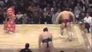 Iwakiyama vs Kyokushuzan haru 2003