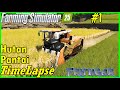 FS25 Timelapse, Hutan Pantai #1 Working The Rice Fields!