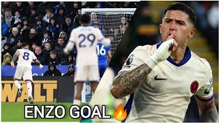 Enzo Fernandez Goal Vs Leicester City