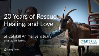 Varsity Tutors' StarCourse - 20 Years of Rescue, Healing, and Love at CATSKILL ANIMAL SANCTUARY
