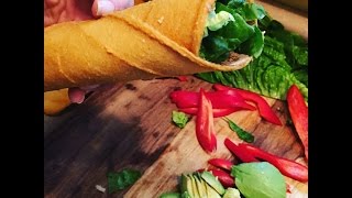 OMG NO FAT RAW VEGAN WRAP !!! EASY AND FAST :)