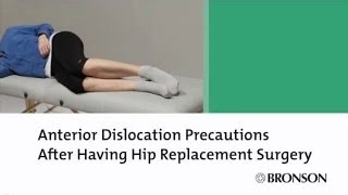 Anterior Hip Precautions