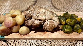 ROSEMARY GARLIC LAMB with RED WINE POTATOES \u0026 CURRIED BRUSSEL SPROUTS #38