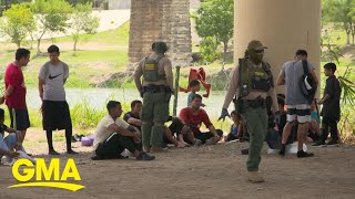 Crisis at the US-Mexico border with record number of apprehensions l GMA