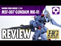 HGUC Gundam Mk-III Review - Hobby Clubhouse | Z Gundam MSV Gunpla and Model