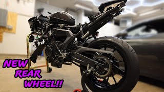 Rebuilding A Wrecked 2023 Yamaha R7 (Part 3)