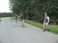 penny farthing crash