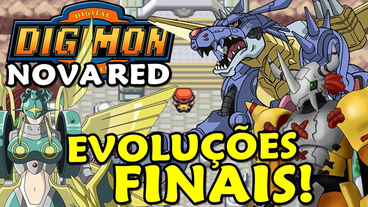 ''Mega Evoluções'' Na Reta Final! - Digimon Nova Red (Pokémon Detonado ...