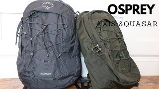 2019 Osprey Quasar \u0026 Axis Big And Little Brother of Everyday Carry (EDC) Backpacks