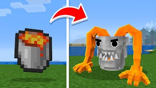 Transformei os ITENS em MOBS No Minecraft