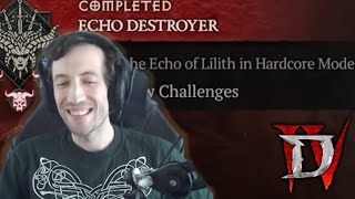 Diablo 4 Hardcore Uber Lilith Done