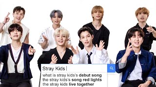 Stray Kids Answer The Webs Most Searched Questions  Wired