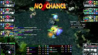 HoN Best steal ever 5v3 Panda Quad Kill !!!!