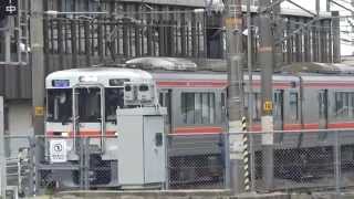 JR東海313系1300番台B513編成ワンマン快速亀山行き到着