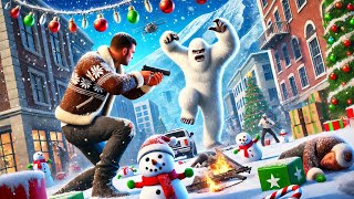 DESTROYING SNOWMAN, YETI HUNT \u0026 NEW MODE! GTA 5 ONLINE CHRISTMAS GOING CRAZY!!!!