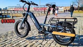 Affordable Longtail KBO Ranger Cargo Electric Bike // Unboxing \u0026 Impressions!