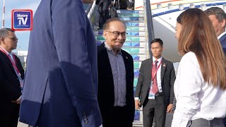 PM tiba di Vladivostok untuk lawatan kerja dua hari