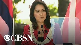 Tulsi Gabbard kicks off presidential campaign at Honolulu rally