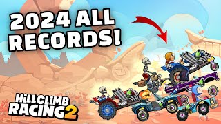 🔥All World Records of 2024! Hill Climb Racing 2