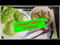 Chicken Lettuce wrapped /cooking with passion and love.. SG LIFE